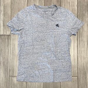 Express Men's Light Gray Heather Tee